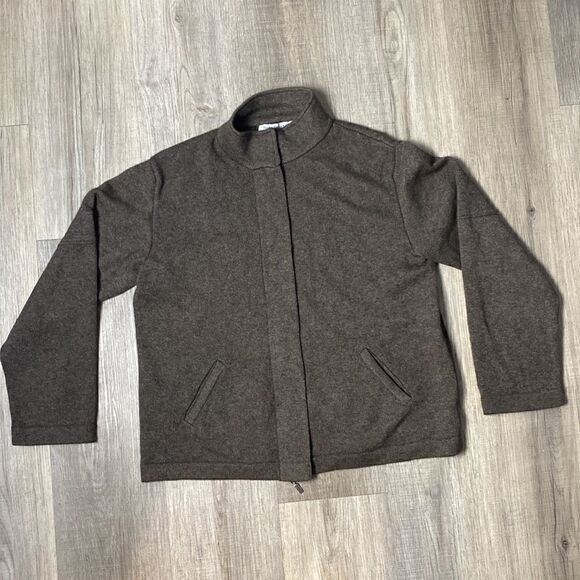 AMINA RUBINACCI | Brown Cashmeres Sweater Jacket Size 44 Medium - Picture 2 of 7